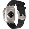 Szilikon szíj az Apple Watch 1/2/3/4/4/5/6/7/8/9/10/SE/Ultra/Ultra 2 42/44/45/49MM órához