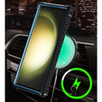 Telefontok a Samsung Galaxy S23 Ultra, Heavy Duty Ring Belt Clip, kék