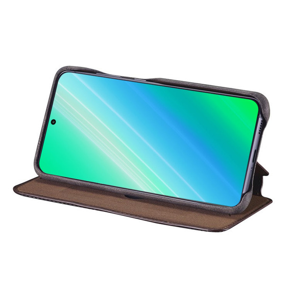 Pattintható tok a Samsung Galaxy A54, ERBORD Retro, barna