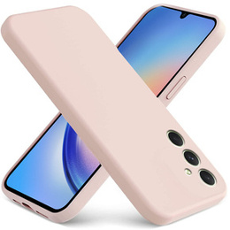 Telefontok a Samsung Galaxy A34 5G, Silicone Lite, rózsaszín