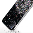 Telefontok a Oppo A52 / A92 / A72, Glittery, fekete