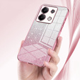 Tok Xiaomi Redmi Note 13 5G, Glitter Case CamShield, rózsaszín