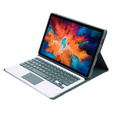 Tok + billentyűzet Lenovo Tab P11 J606F / Tab P11 5G, TouchPad Keyboard, sötétzöld