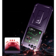 Páncélozott tok Samsung Galaxy Z Flip 5 5G készülékhez, Dexnor Clip Holder, lila