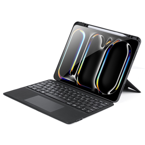 Billentyűzet tok Apple iPad Pro 13" 7th gen 2024, Dux Ducis DK Series, fekete