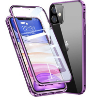 Tok iPhone 11, Magnetic Dual Glass, lila