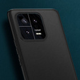 Bőr tok Xiaomi 13, leather hybrid, fekete