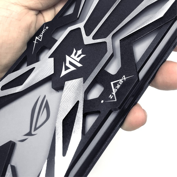 Páncélozott tok ASUS ROG Phone 8 Pro, Aluminum Alloy, fekete