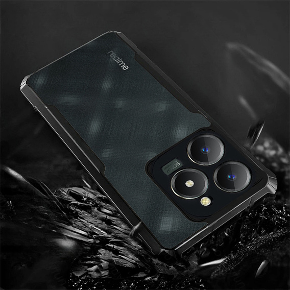 Telefontok a Realme C61, AntiDrop Hybrid, fekete