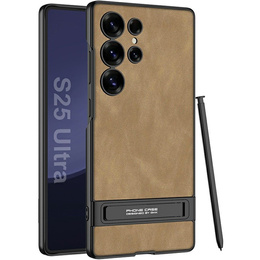 Telefontok a Samsung Galaxy S25 Ultra, GKK Leather, fekete