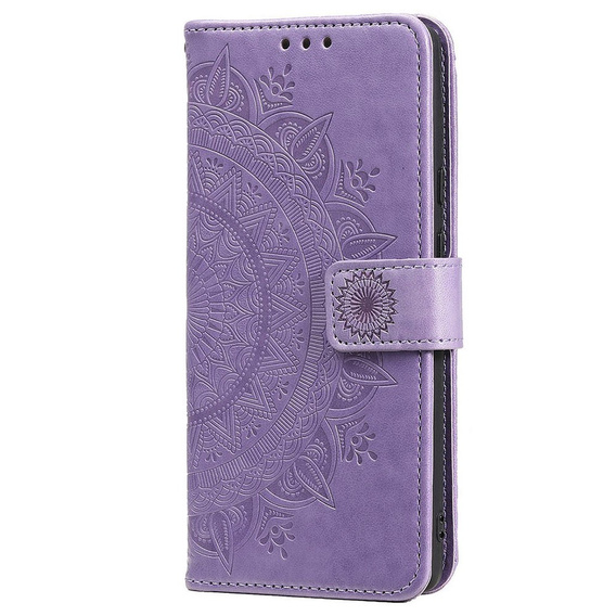 Pattintható tok a Realme C35, Mandala, kék