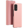 Telefontok a Samsung Galaxy A53 5G, Clear View, rózsaszín rose gold