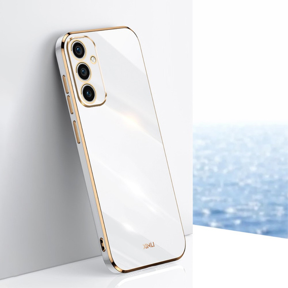 Tojás Samsung Galaxy A35 5G, Glamour CamShield, fehér