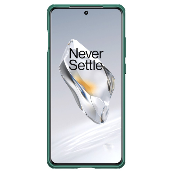 Tok OnePlus 12 5G, páncélozott Nillkin, CamShield Pro, zöld