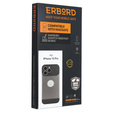 Telefontok a iPhone 15 Pro, ERBORD MagProtect Slide Camera, titánium szürke