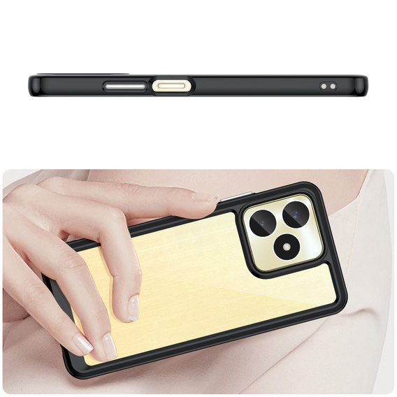 Telefontok a Realme C51, Fusion Hybrid, átlátszó / fekete