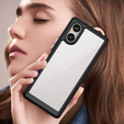 Telefontok a Sony Xperia 5 V, Fusion Hybrid, átlátszó / fekete
