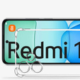 Telefontok a Xiaomi Redmi 13, Dropproof, átlátszó