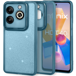 Telefontok a Infinix Hot 40i, Glittery Powder, kék