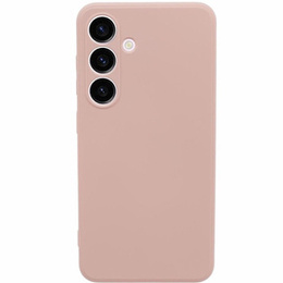 Telefontok a Samsung Galaxy S24+ Plus, Silicone Lite, rózsaszín