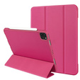 Tok iPad Pro 11 2021/2022, Smartcase tolltartóval, rózsaszín