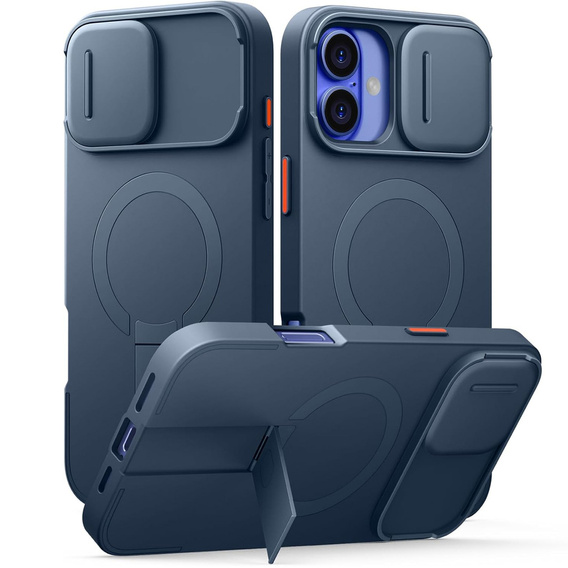 Tok iPhone 12 / 12 Pro készülékhez, Suritch Shockproof, MagSafe, fekete