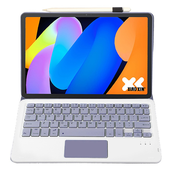 Touchpad Bluetooth billentyűzet tok Lenovo Idea Tab 11" 2025 TB336FU TB336ZU TB336ZU, lila