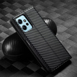 Pattintható tok a Xiaomi Redmi Note 12 4G, Carbon LC.IMEEKE, fekete