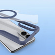 Dux Ducis Telefontok a Samsung Galaxy S25 Edge, Skin X Pro, MagSafe, sötétkék