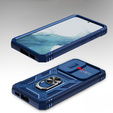 Telefontok a Samsung Galaxy S23 Plus, CamShield Slide, kék