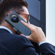 Tok patenttal a Realme 12 Pro 5G / 12 Pro+ 5G, Leather Line Wallet, kék