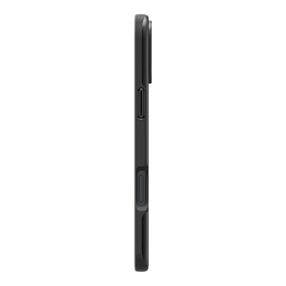 Spigen tok iPhone 16 Plus készülékhez, Thin Fit Mag, szürke + 9H edzett üveg