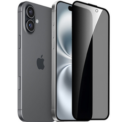 IMAK adatvédelmi edzett üveg iPhone 16 készülékhez