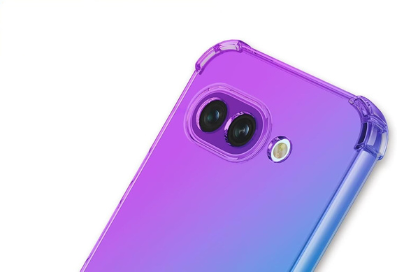 Tok Google Pixel 9A, Gradient Dropproof, Lila / kék