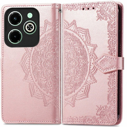 Pattintható tok a Infinix Hot 40i, Mandala, rózsaszín