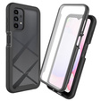 Tok Samsung Galaxy A13 4G készülékhez, Shockproof, fóliával, kék