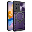 Páncélozott tok Infinix Hot 40i, CamShield Slide, lila