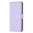 Pattintható tok a Samsung Galaxy M15 5G, Wallet, BINFEN COLOR, lila