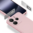 Telefontok a Xiaomi Redmi Note 14 4G, Silicone Lite, rózsaszín