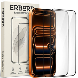 3D edzett üveg - 2 darabos készlet iPhone 17 Pro Max készülékhez