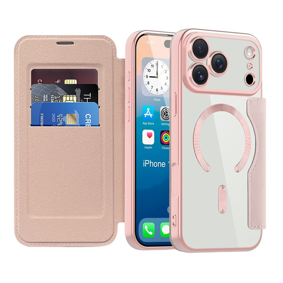 RFID Wallet MagSafe flip tok kameravédelemmel iPhone 17 Pro Max készülékhez