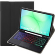 Háttérvilágítású Bluetooth billentyűzettel és érintőpaddal ellátott tok Samsung Galaxy Tab A11+ készülékhez