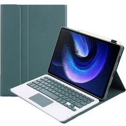 Tok + billentyűzet Xiaomi Pad 6 / 6 Pro, Touchpad, zöld