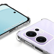 Tok Oppo Reno 14F, megerősített, kameravédelemmel, átlátszó