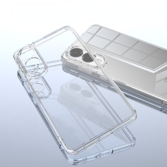 Telefontok a Samsung Galaxy S25 Edge, Fusion Hybrid, átlátszó