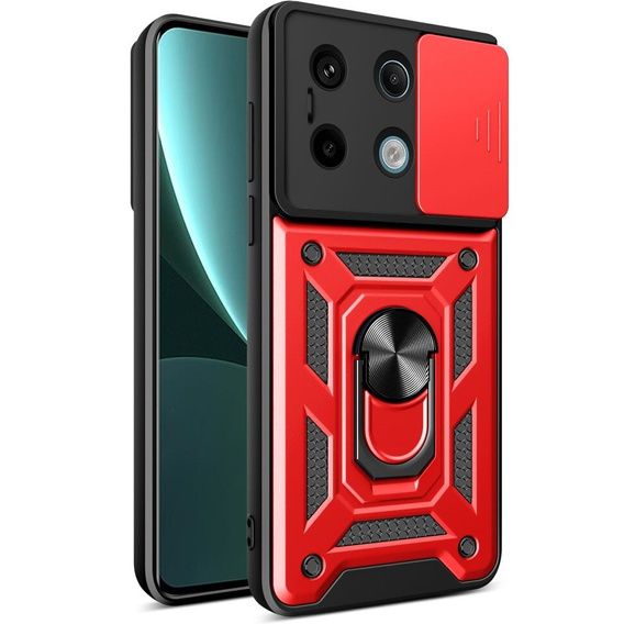 Telefontok a Xiaomi Redmi Note 13 Pro 5G, CamShield Slide, piros