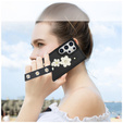 Tok Samsung Galaxy S25 Ultra, Leather Flower Card Slot, fekete