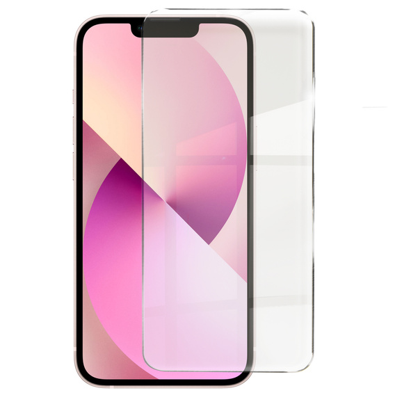 Tok iPhone 13-hoz, MagSafe, ERBORD Matt Case, rózsaszín + képernyőüveg