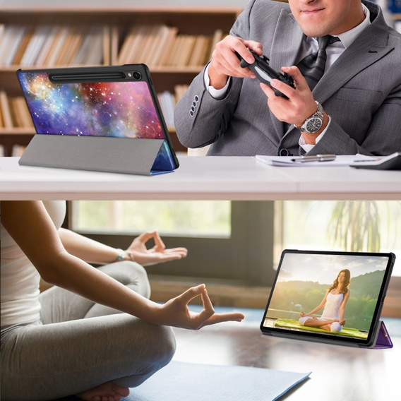 Telefontok a Samsung Galaxy Tab S9, Smartcase Hybrid Pen Slot, galactic