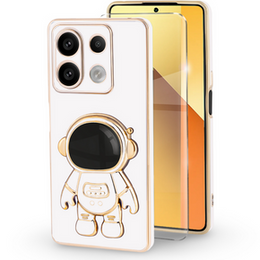 Tok Xiaomi Redmi Note 13 5G, Astronaut, fehér + 9H edzett üveg
